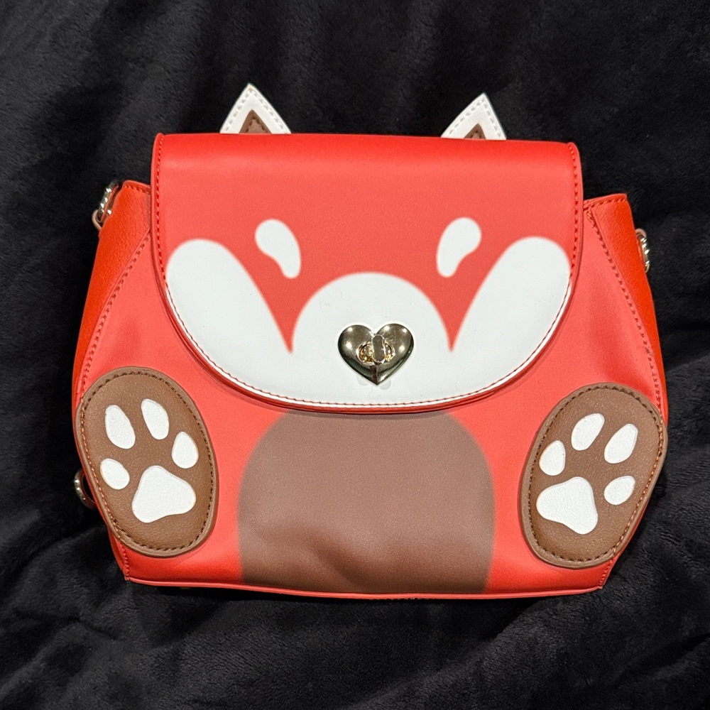 Sly Bonsai Playful Red Panda Design Ita Handbag/Crossbody